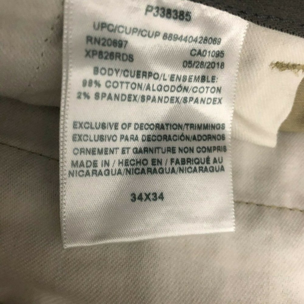 Dickies Men's Flex Waist Chino Pant-Slim Taper Fit - Picture 3 of 6